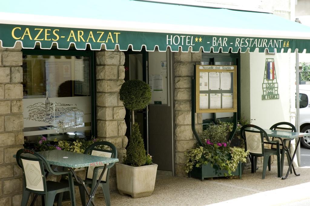 Logis Hotel Restaurant Cazes Arazat Laissac Luaran gambar